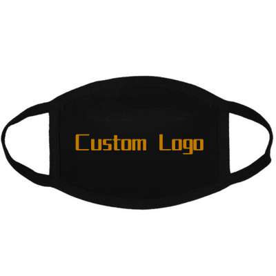 Wholesale Reusable Cotton Face Mask Printed Your Company Logo Or Design Customized Personalized Mask For Gifts And Parader